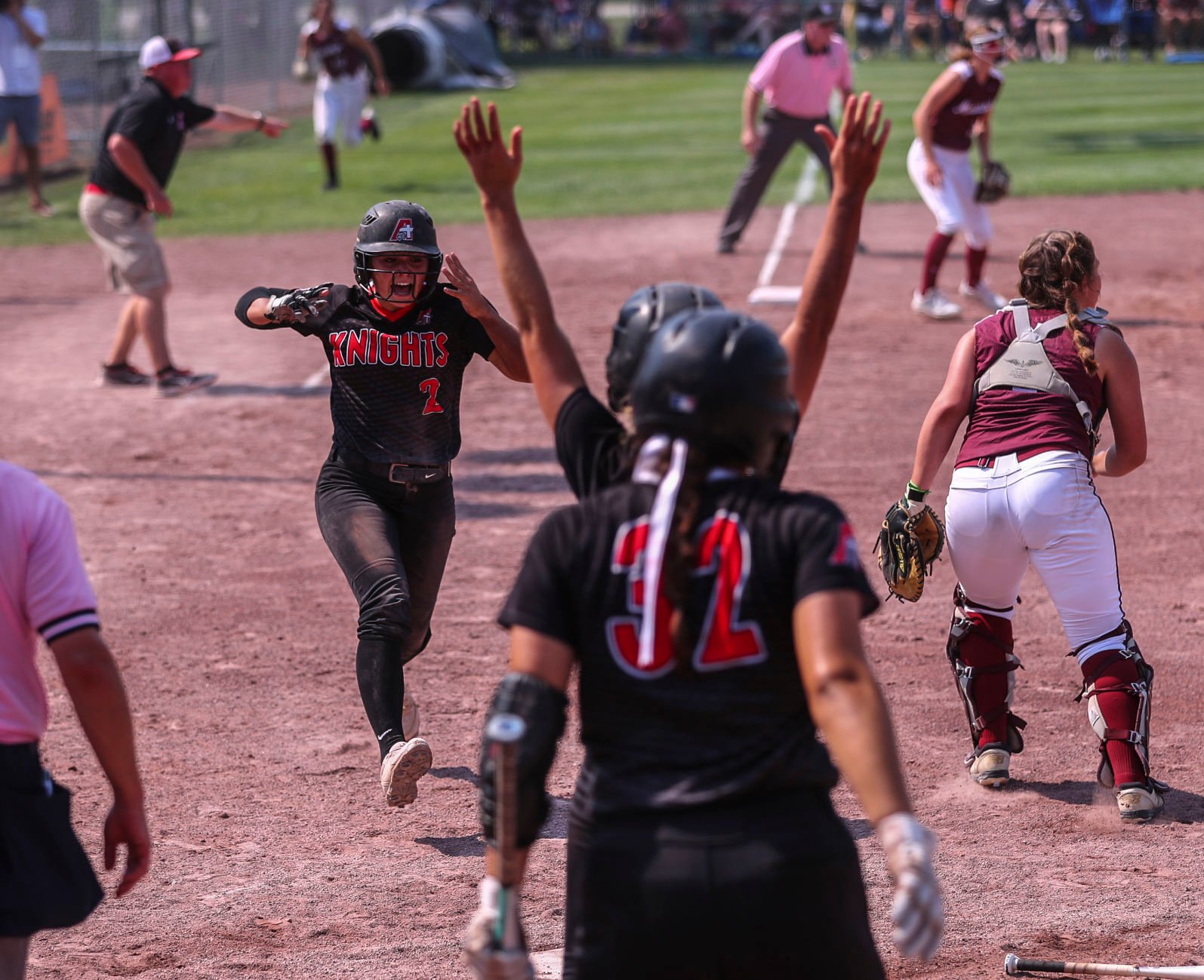 State Softball Assumption Friday 8